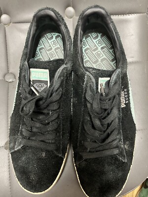 Diamond Supply Co. x Puma Suede 'Black Diamond Blue' Size 10 Tiffany No Box  | eBay