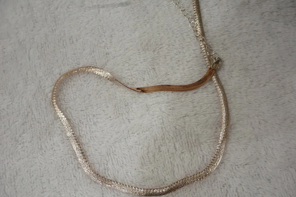 Collar reversible de dos tonos Giani Bernini en plata de ley y placa de oro de 18 k Foto 3 de 4