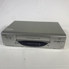 SANYO VWM696 4-Head HiFi VCR VHS Video Cassette Player Recorder No Remote Tested