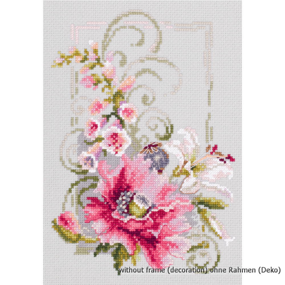 Magic Needle Zweigart Edition Counted cross stitch kit Happy Marth, 15 x 21cm