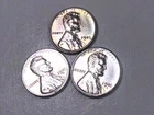 Penny 1943 US 1¢ One Cent 1 Coin Uncirculated 1943-S 3 Coins 1943S