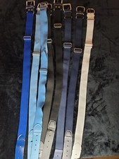 MENS BASEBALL BELTS - LOT OF 8 - VARIOUS COLORS - ONE SIZE FITS ALL