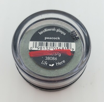 New bareMinerals Glimpse Eyeshadow Peacock .57g / 0.02 Loose Powder