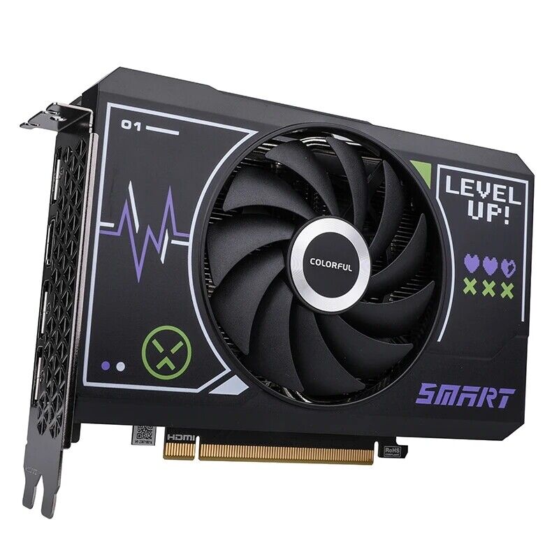 Colorful GeForce RTX 4060 Mini 8GB-V HDMI DP 1.4A GPU Colorful GeForce RTX 4060 Mini 8GB-V HDMI DP 1.4A GPU