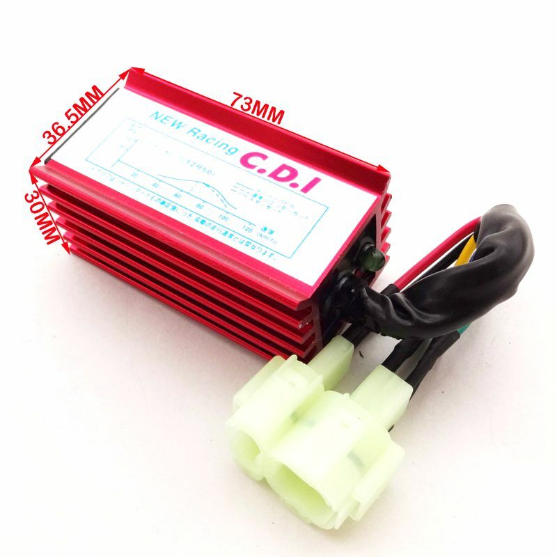 STONEDER Stator Magneto Zündspule 6-Pin AC CDI Box – Passend Für Chinesische GY6 50cc Roller & Quads