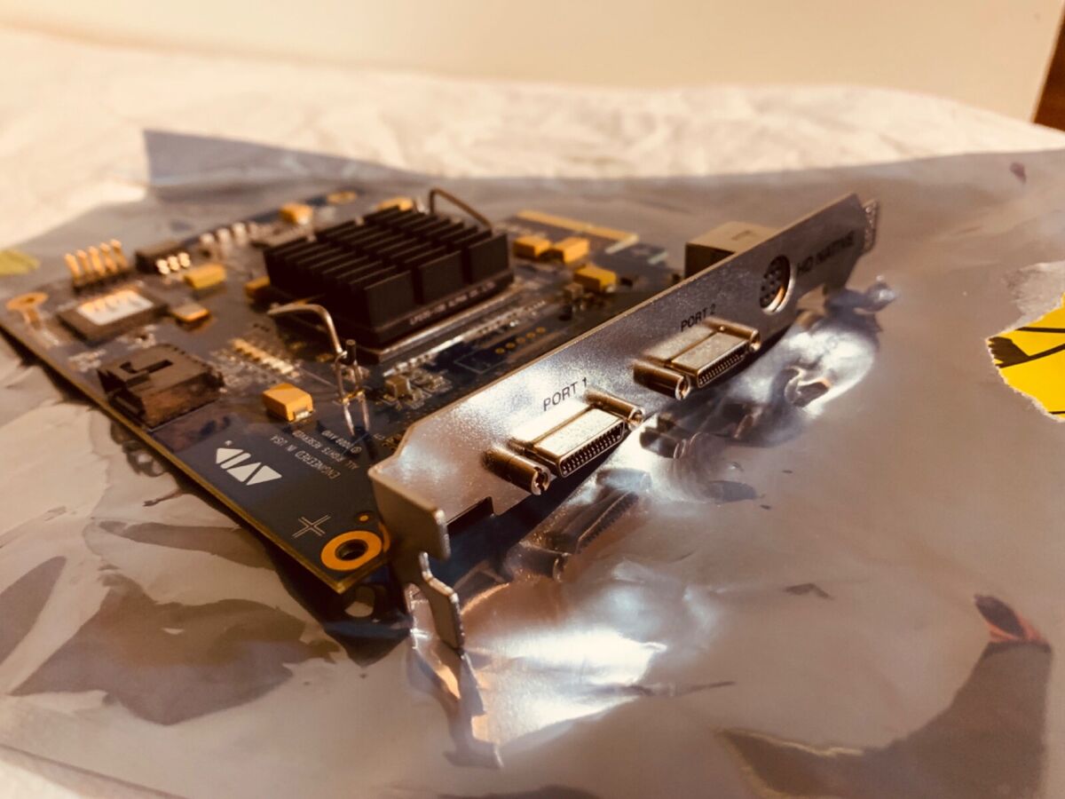 MINT/NEW Avid HD Native PCIe Card w/mini-digilink cable MINT/NEW Avid HD Native PCIe Card w/mini-digilink cable
