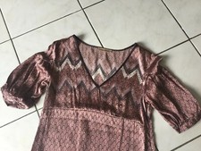 Robe En Soie Alain Manoukian - Taille 38, Multicouleur, Longueur 100 Cm