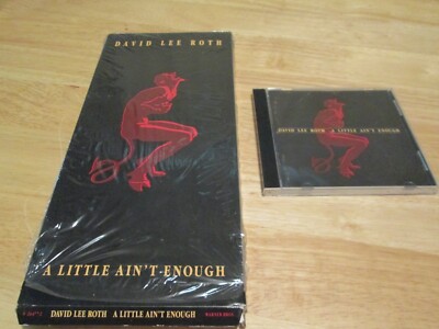 David Lee Roth - A Little Ain't Enough Rare Longbox Hard To Find