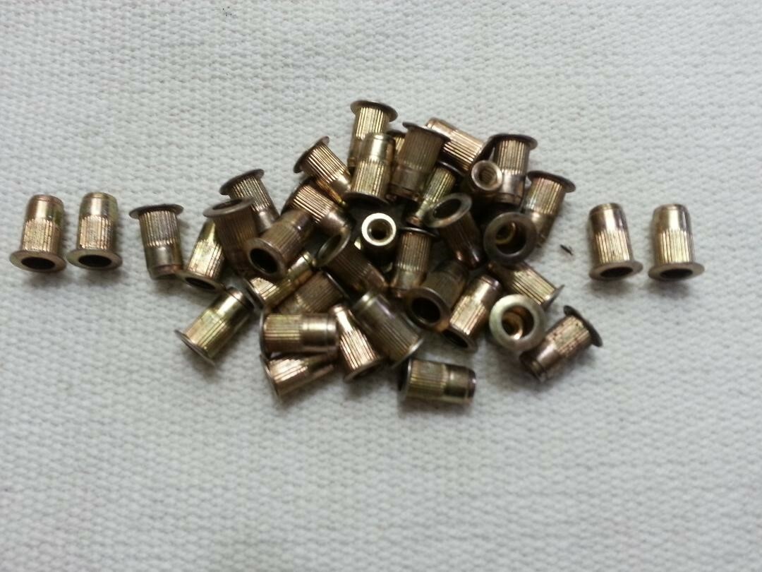 Lot of 10 632 Zinc Plated Steel Nutserts Rivet Nut eBay