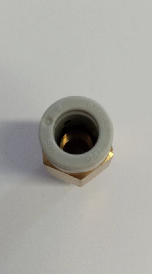 SMC KQ2H08-01AS 8mmx1/8"NPT push-to-connect male connector **10-pack** - Image 2 of 3