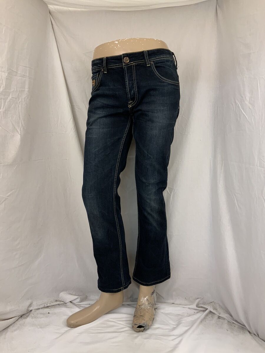 Firs Jeans Sz 30 Dark Cotton Stretch Made in Turkey Boot Cut Firs Jeans Sz 30 Dark Cotton Stretch Made in Turkey Boot Cut
