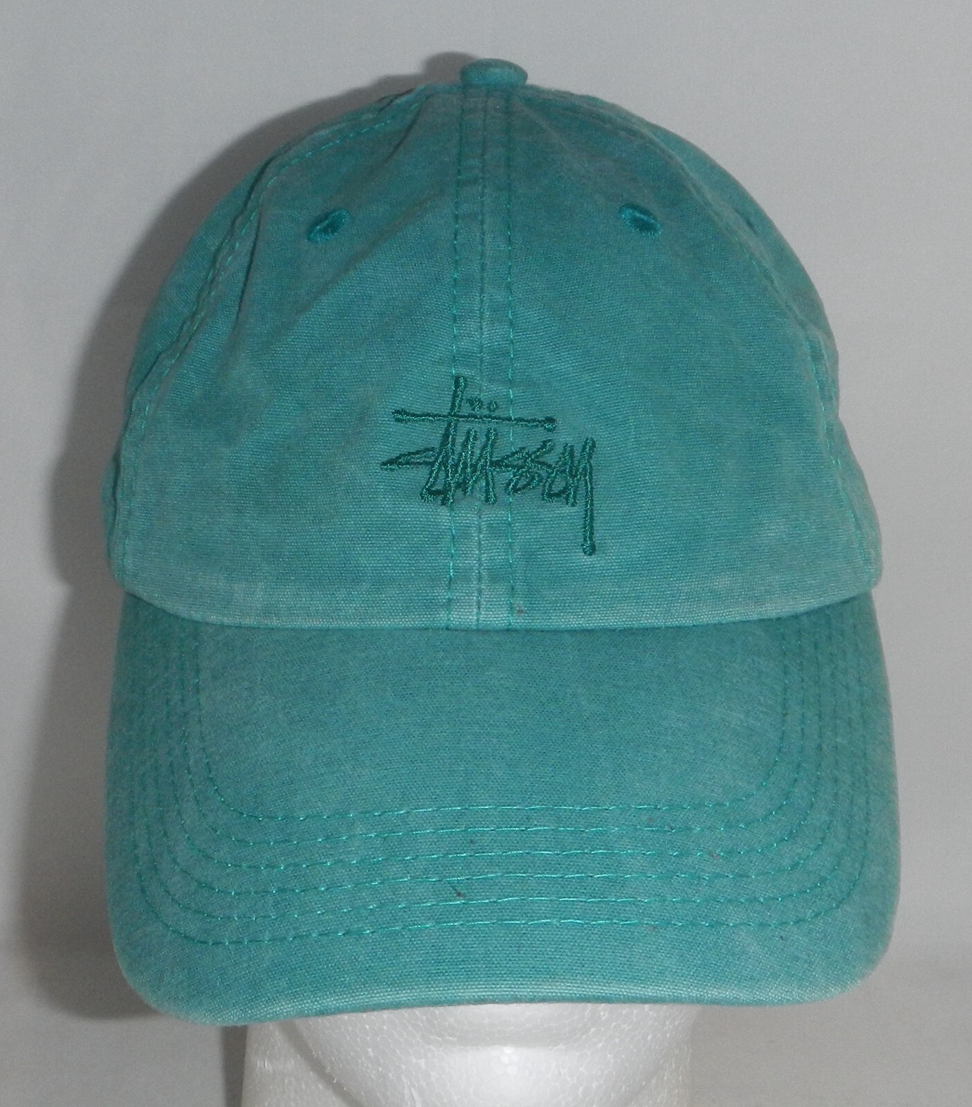Vintage Stussy Brand Logo Strapback Baseball Hat Cap … Gem
