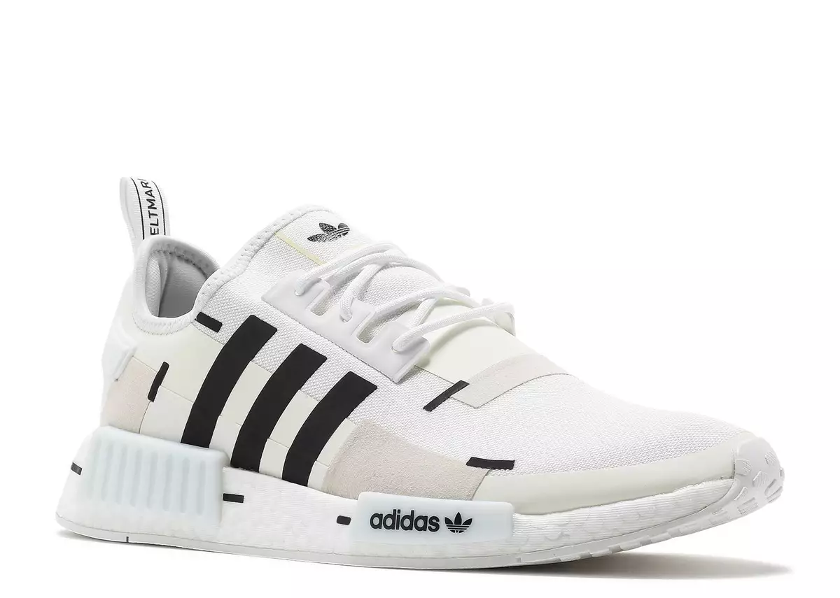 Adidas Nmd Boost White Running Shoes Gym Sneakers Trainers Low Top Men Size  | Ebay