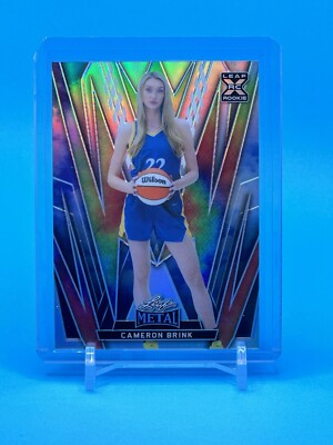 2024 Leaf Metal Women Of Sport CAMERON BRINK Promo #4 - LA Sparks | eBay