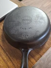 Griswold No. 6 Cast Iron Skillet 699B Small Logo