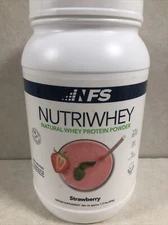NF Sports Nutriwhey All Natural Whey Protein Powder Strawberry 23 Servings 10/23