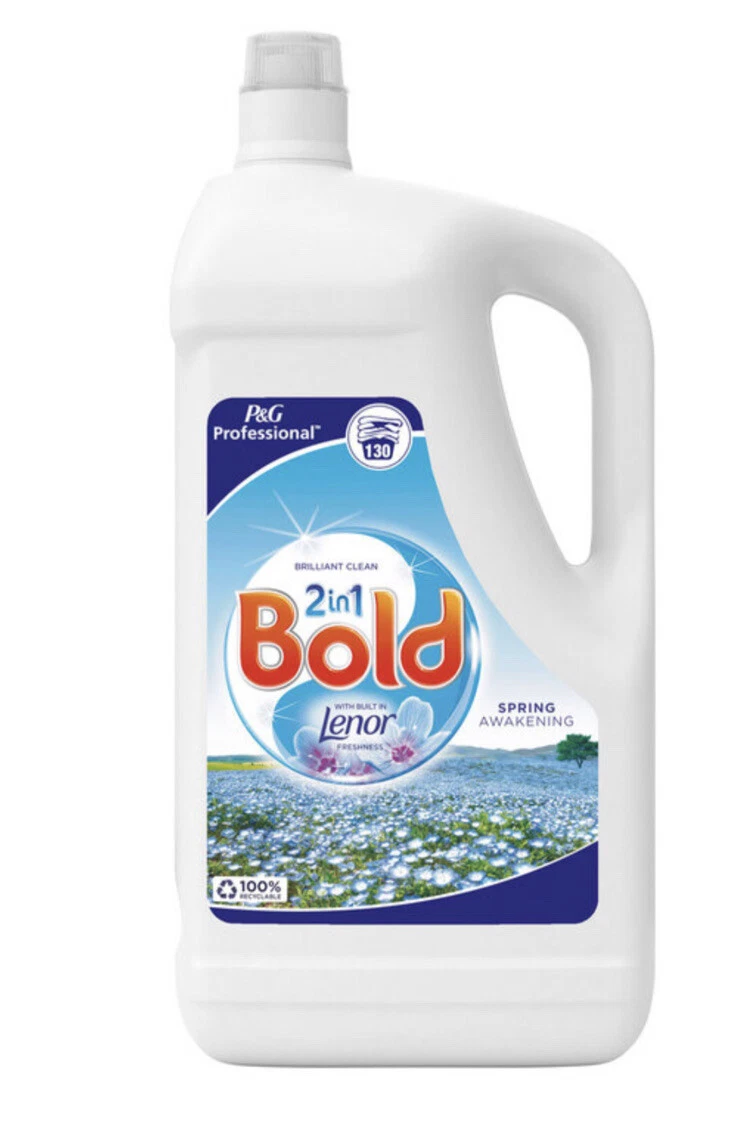 Bold Laundry Liquid With Built in Lenor Fresh Spring Awakening