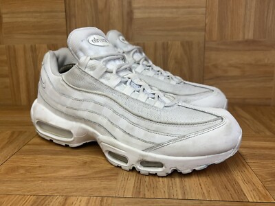 RARE🔥 Nike Air Max 95 Triple White Whiteout Sz 11 Men's Shoes