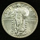 Standing Liberty Silver Quarter. 1926 P.  BU. Lot # 9042-44-0113