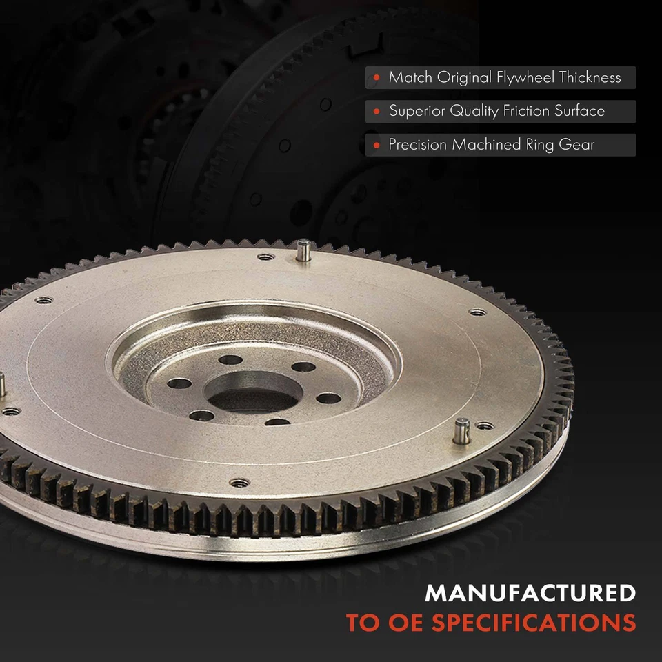 Volante de embrague para Nissan Sentra 88-94 L4 1,6 L L4 1,8 L 6 orificios de perno y 105 dientes Foto 3 de 4