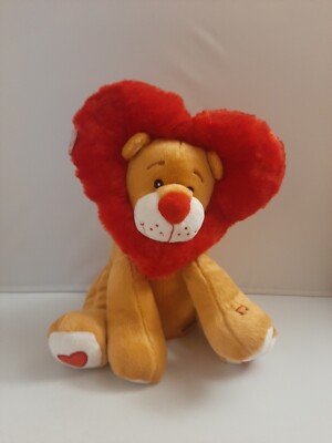 Cuddle Barn Lion Heart Plush Plays Come and Get Your Love Song Lights Up