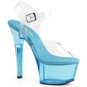 baby blue stiletto heels