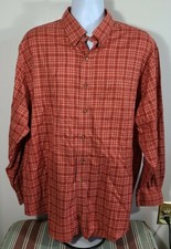 Brooks Brothers Red Brown Plaid XL Extra Large Button-Down Shirt