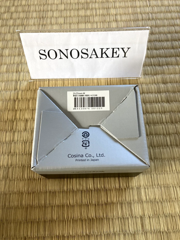 Visor Voigtlander 21mm 25mm 21/25mm M preto com caixa do Japão 【NOVO】 - Imagem 3 de 4