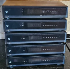 Lot of 5 - Motorola DCX3400 HD Digital Cable Boxes HDTV Dual Tuner DVR HDMI