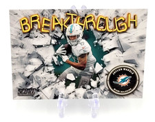 2022 Panini Score Football Jaylen Waddle Breakthrough Miami Dolphins #B11
