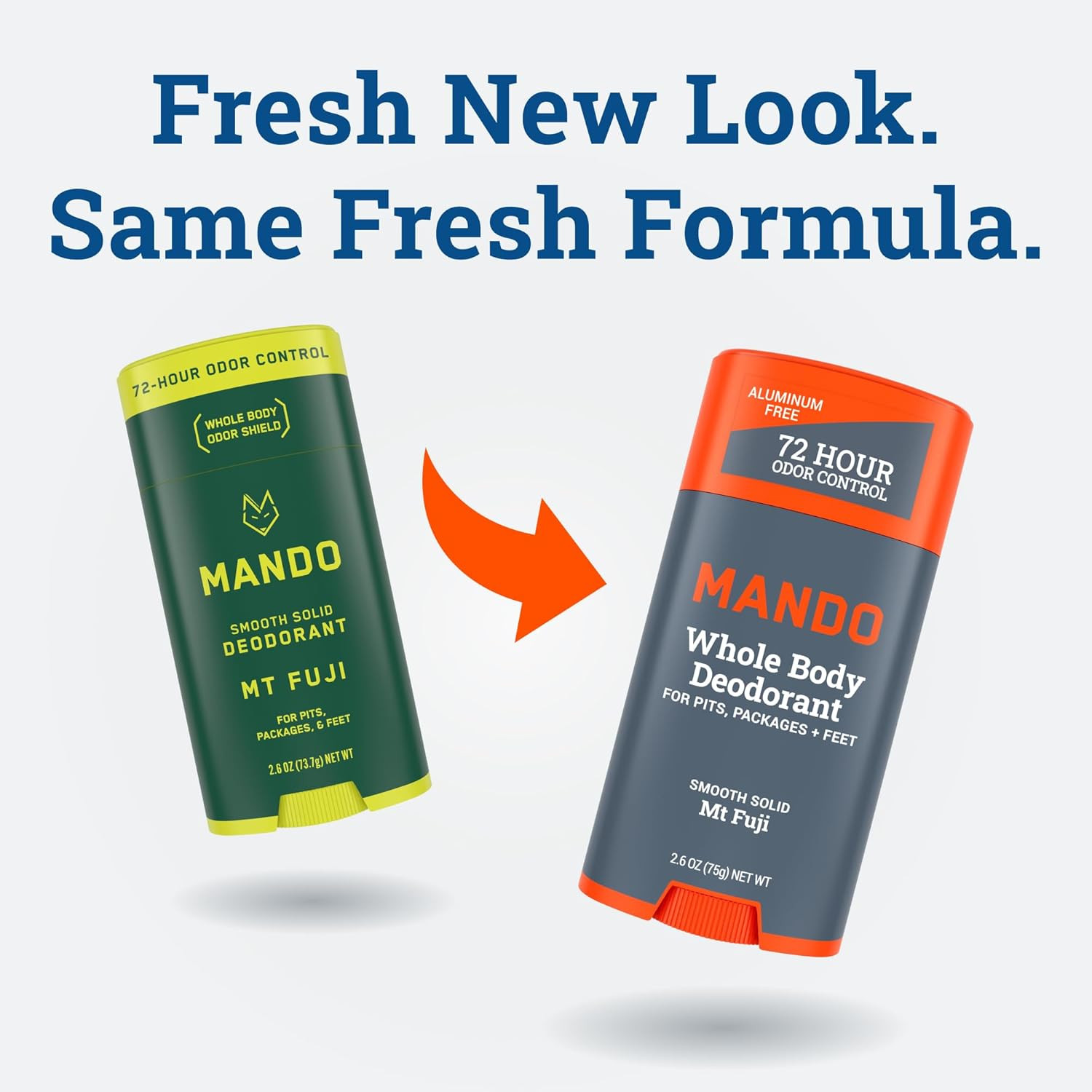 Whole Body Deodorant for Men Smooth Solid Stick 72 Hour Odor Control Alumi Falak Tayyeb