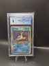 1997 Holo Fossil Lapras. CGC Grade 9. Pokemon TCG. Japanese. w/Swirl