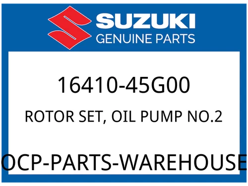 ROTOR SET, OIL PUMP *{MODEL K6/K7/K8}*