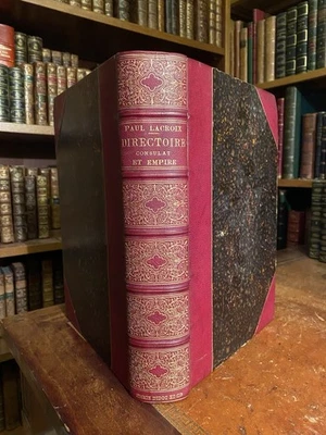 Paul Lacroix. Bibliophile Jacob. Directoire, Consulat et Empire. 1885 - Photo 1/4