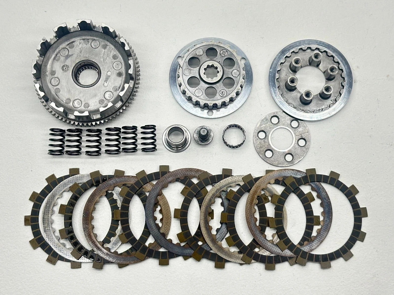 OEM Clutch Assembly Fits KTM 65SX 2009 Basket Hub Plates Kit Spring Bolts SX ✅