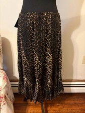 Dana Buchman silk skirt