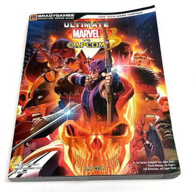 Ultimate Marvel Vs Capcom 3 Brady Strategy Magazine Players Guide