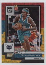 2022 Panini Donruss Optic Red & Gold Wave Prizm 33/99 PJ Washington Jr #172 3wu