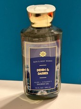 Bath Body Works "DENIM DAISIES" Aloe Vitamin E Shower Gel 10 oz