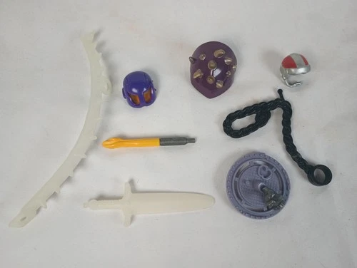 Vintage Weapons/Accessories Lot for 80s/90s Action Figures - 8 Items