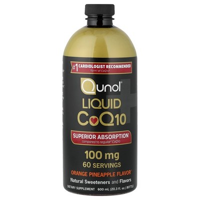 Liquid CoQ10, Orange Pineapple, 20.3 fl oz (600 ml)