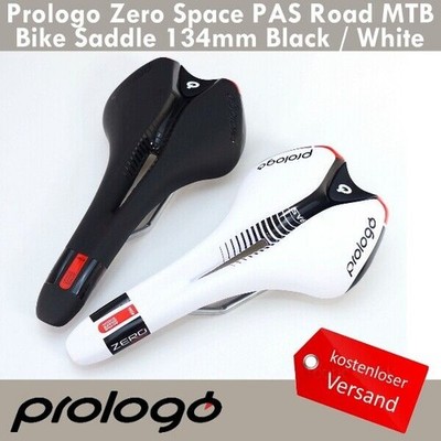 Prologo Zero Space PAS Rennrad MTB Sättel 134mm T2.0 rails Schwarz / Weiß