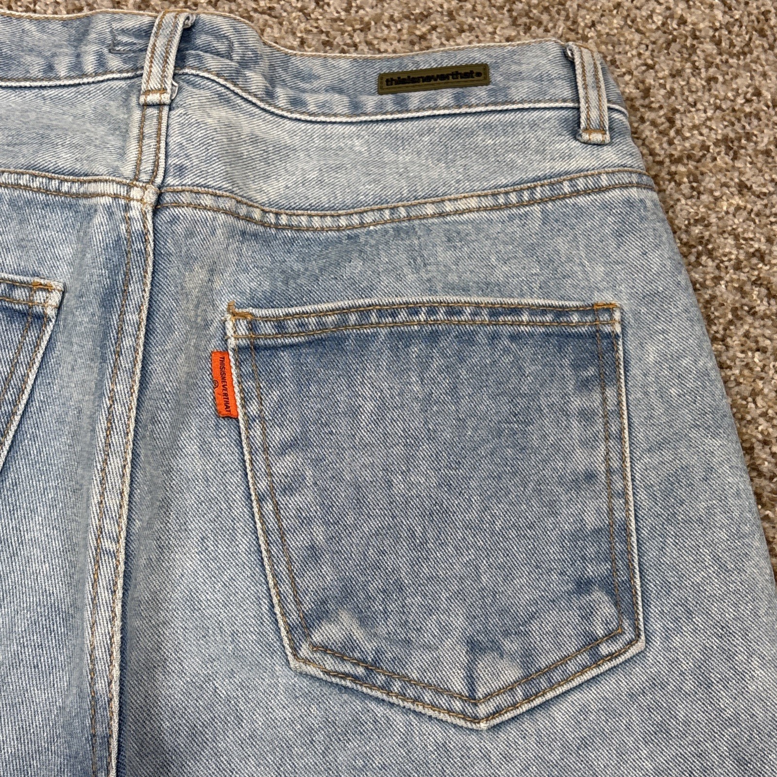THISISNEVERTHAT Men's Denim Jeans Size Medium 31 X 32 - View 15