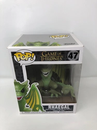 Funko POP! Television Game of Thrones Rhaegal Supersized #47 DAMAGED BOX