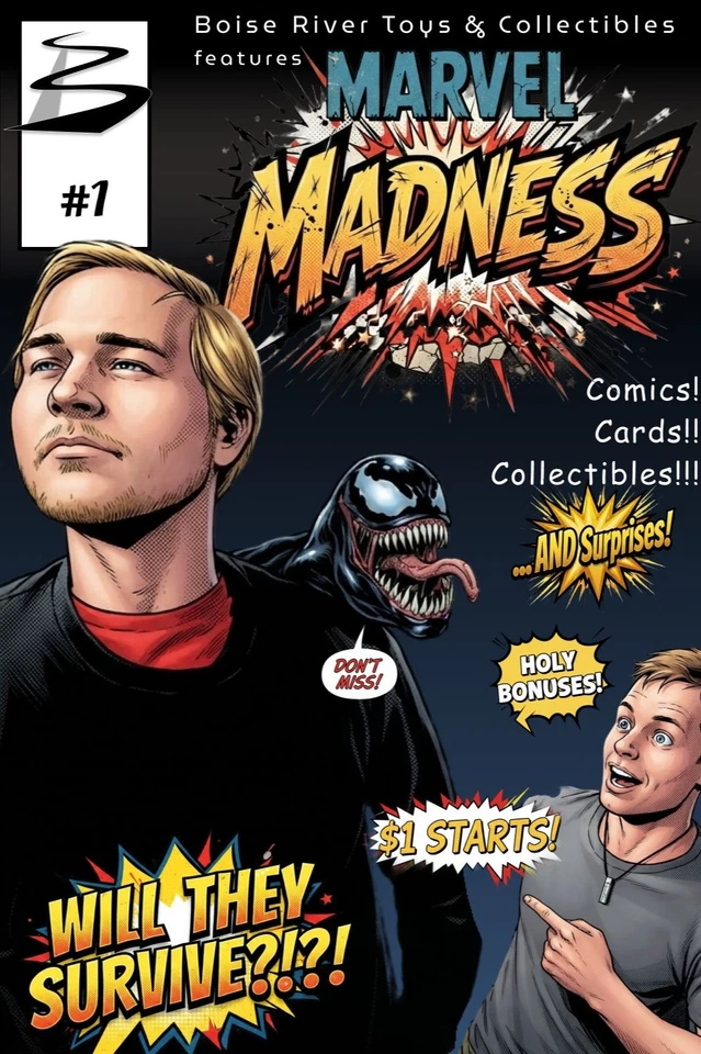 Marvel Madness #1 - Comics, Cards, $1 Starts & Goob!