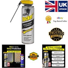 Super Lubricant Spray - Water-Resistant Penetrating Oil for Seized Bolts - 450ml