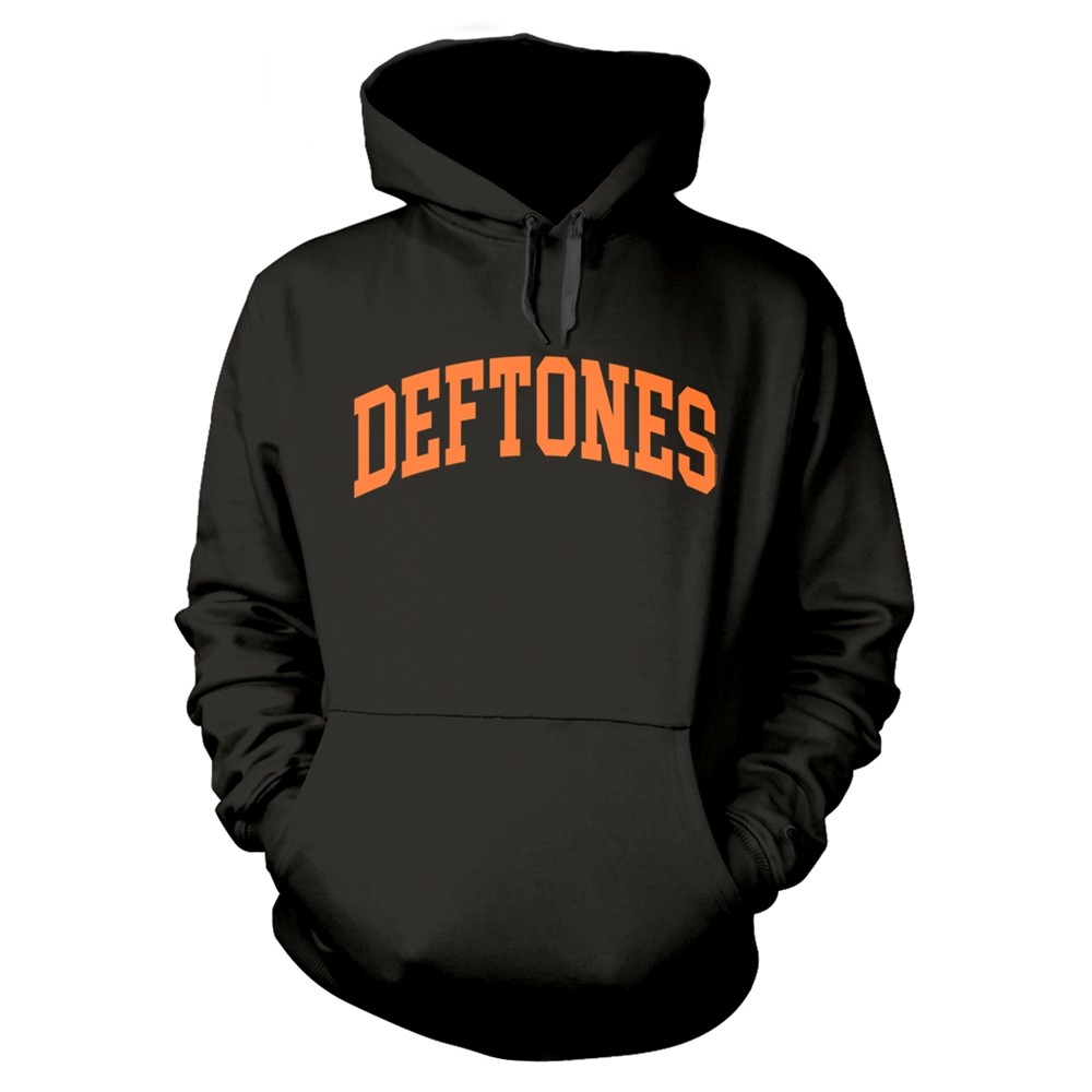 DEFTONES - COLLEGE BLACK Hooded Sweatshirt Large