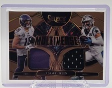 2025 Select Multivers Patch Bronze /49 MVJ-ATN Adam Thielen Vikings / Panthers