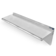 Commercial Stainless Steel Restaurant Kitchen Shelf Wall Shelving - 12" x 36"