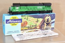 Atlas Athearn 4709 Burlington Northern U33C Diesel Lokomotive 5733 Auf